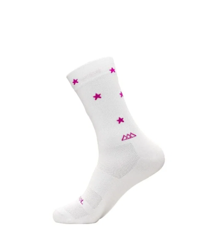 Calceta Huizapol Stars Blanco/Fiusha S/M