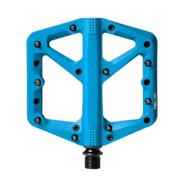 Pedales Bicicleta Planos Stamp 1 Grande/Azul Crankbrothers