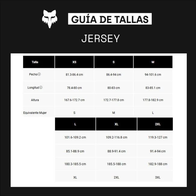 Jersey Bicicleta Ranger TruDri™ Manga Larga Negro Fox