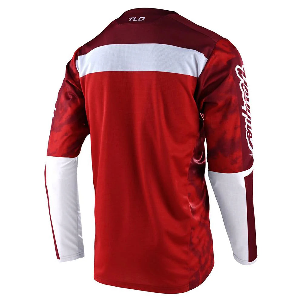 Jersey Tld Sprint Dyeno Ls Burgundy