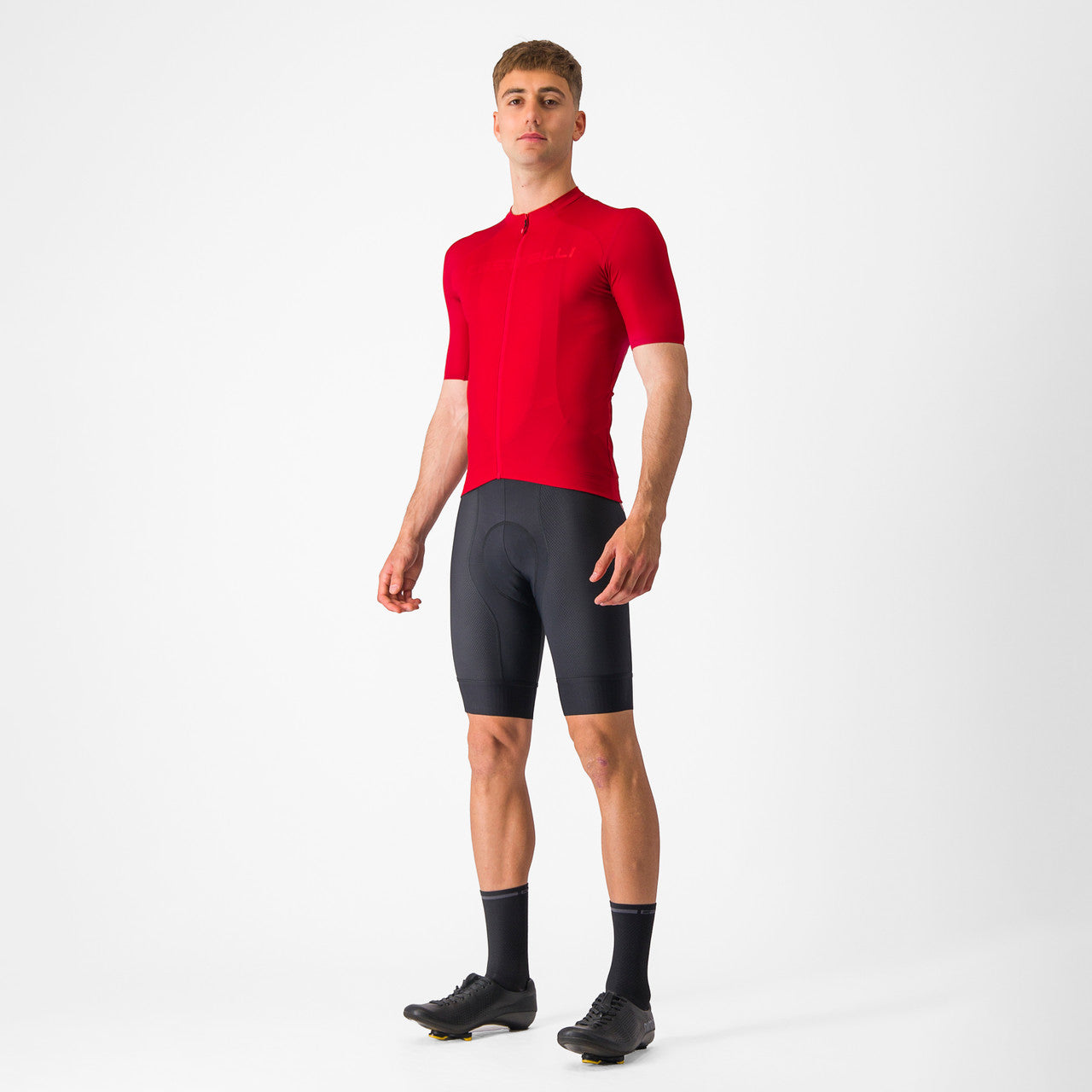 Jersey Castelli Prologo Lite rojo