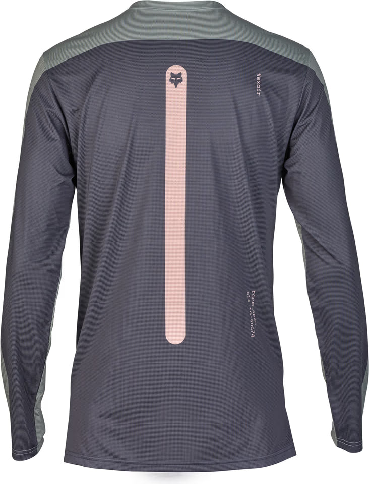 Jersey FOX Flexair M Larga Aviation Gris L