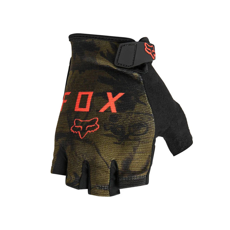 Guantes de Gel Fox  Ranger Camuflaje con dedos cortos.