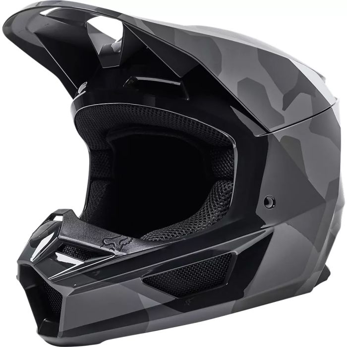 Casco FOX V1 BNKR Black Camo