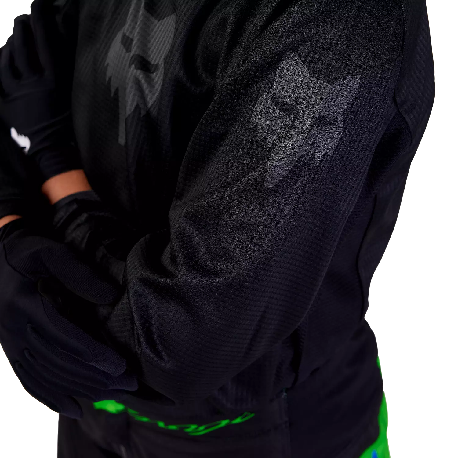 Jersey FOX 180 Blackout Joven S4.
