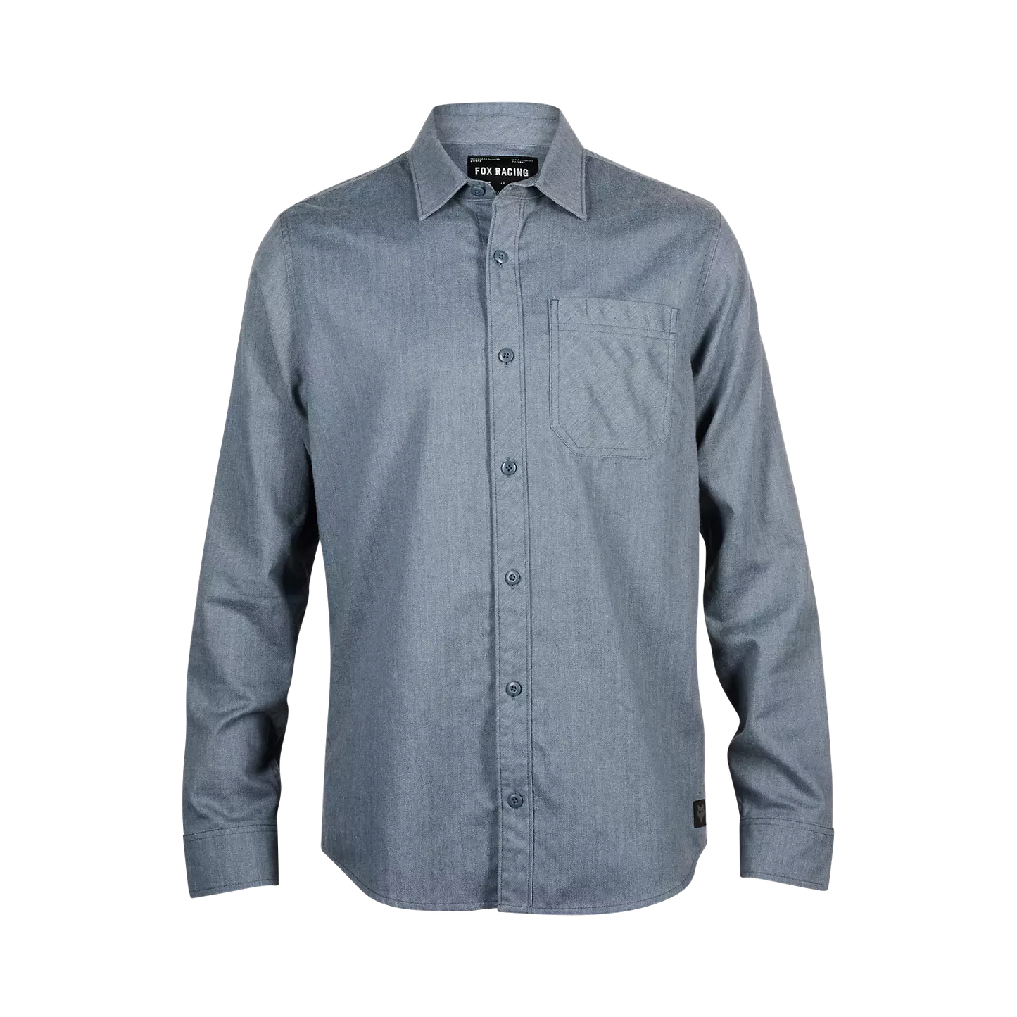 Camisa de franela de manga larga tejida Level Up