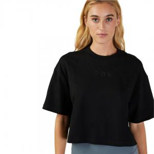 Crop FOX Oversized Wordmark Mujer