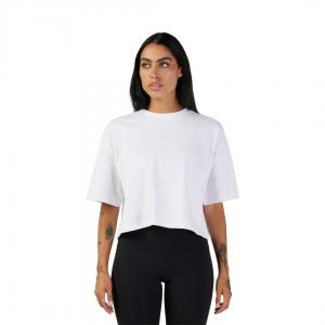 Crop FOX Oversized Wordmark Mujer