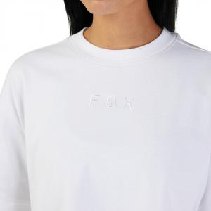 Crop FOX Oversized Wordmark Mujer