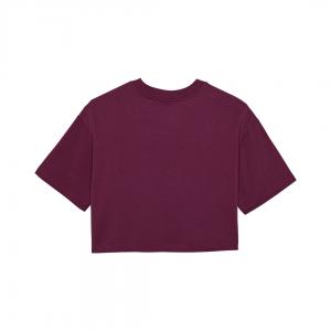 Crop FOX Oversized Wordmark Mujer