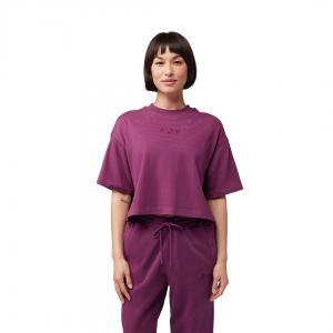 Crop FOX Oversized Wordmark Mujer