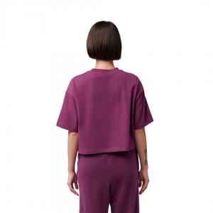 Crop FOX Oversized Wordmark Mujer