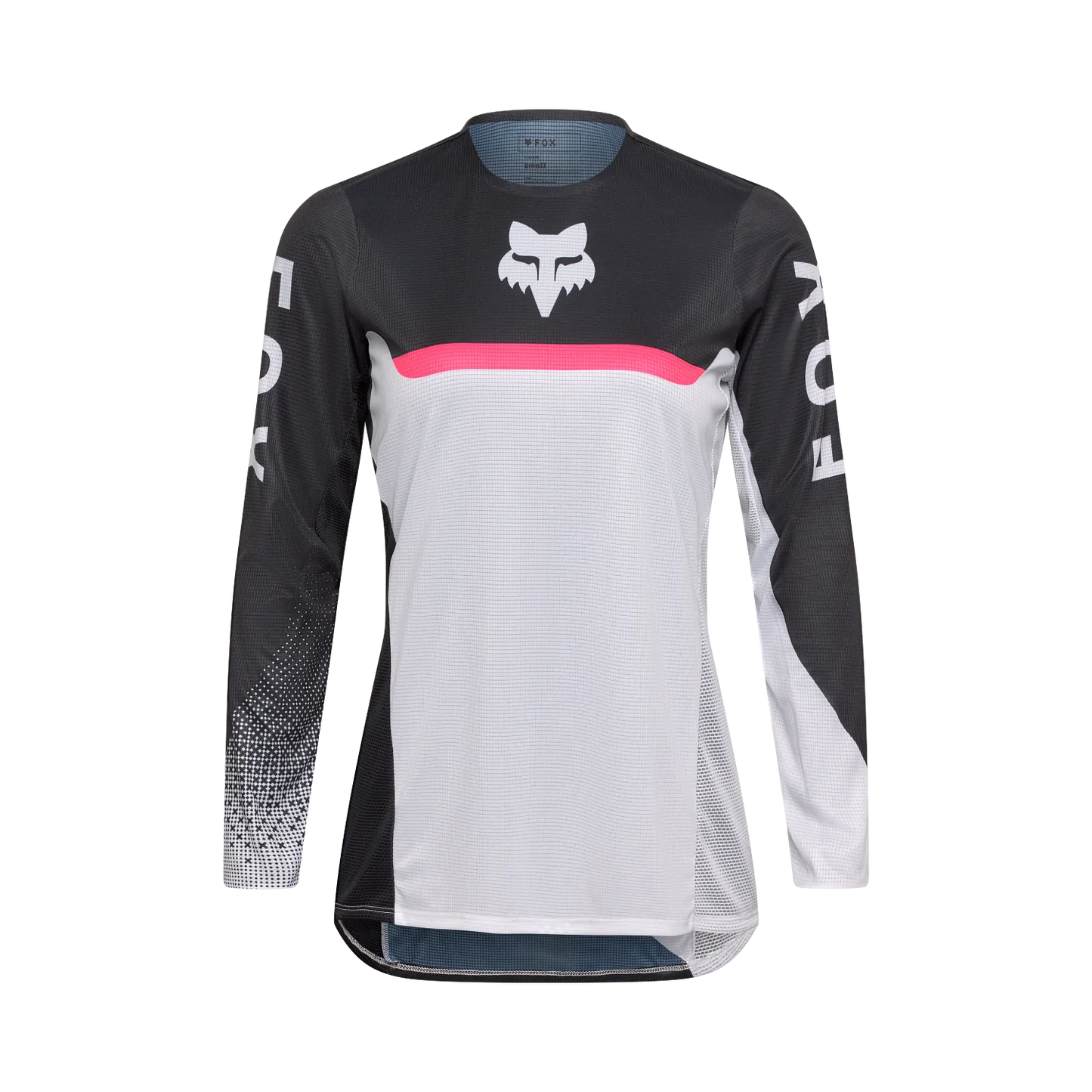 JERSEY FOX FLEXAIR FRACTURE MUJER BLANCO