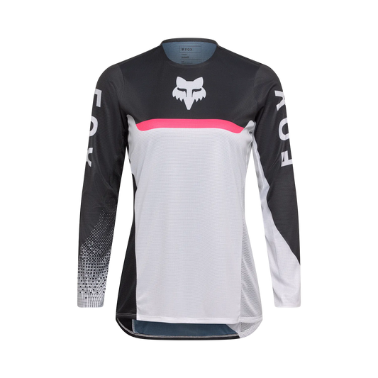 JERSEY FOX FLEXAIR FRACTURE MUJER BLANCO