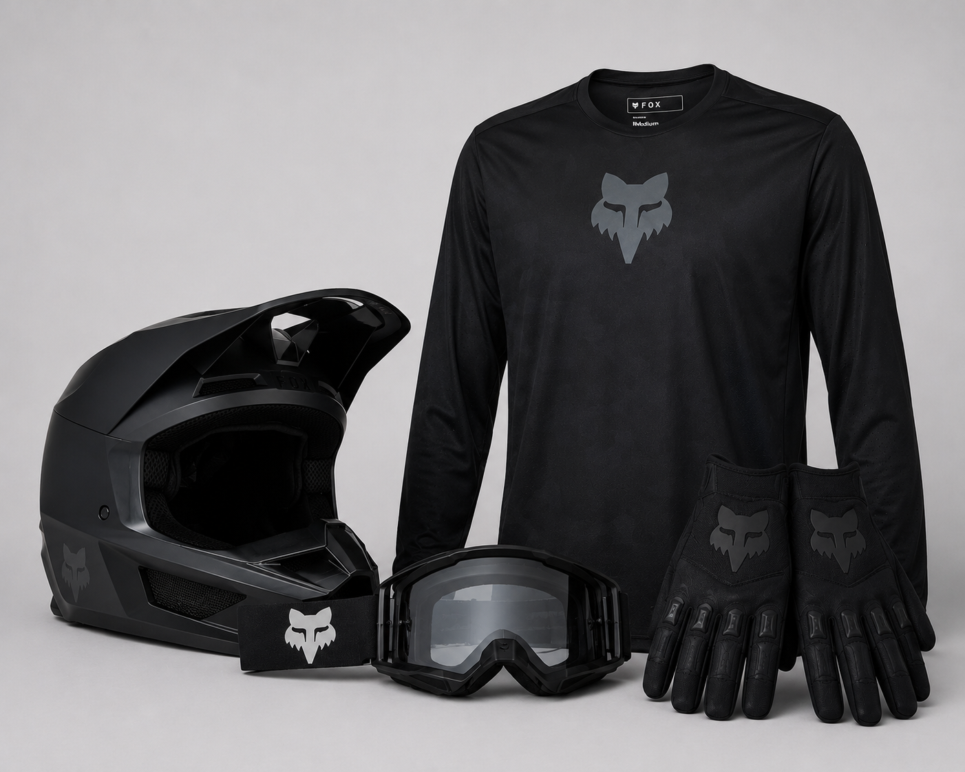 Combinación ATV/UTV Negro
