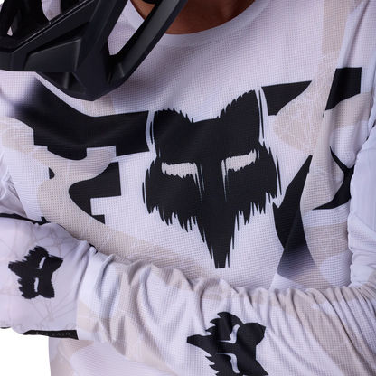 Jersey FOX Flexair Diffuse Blanco