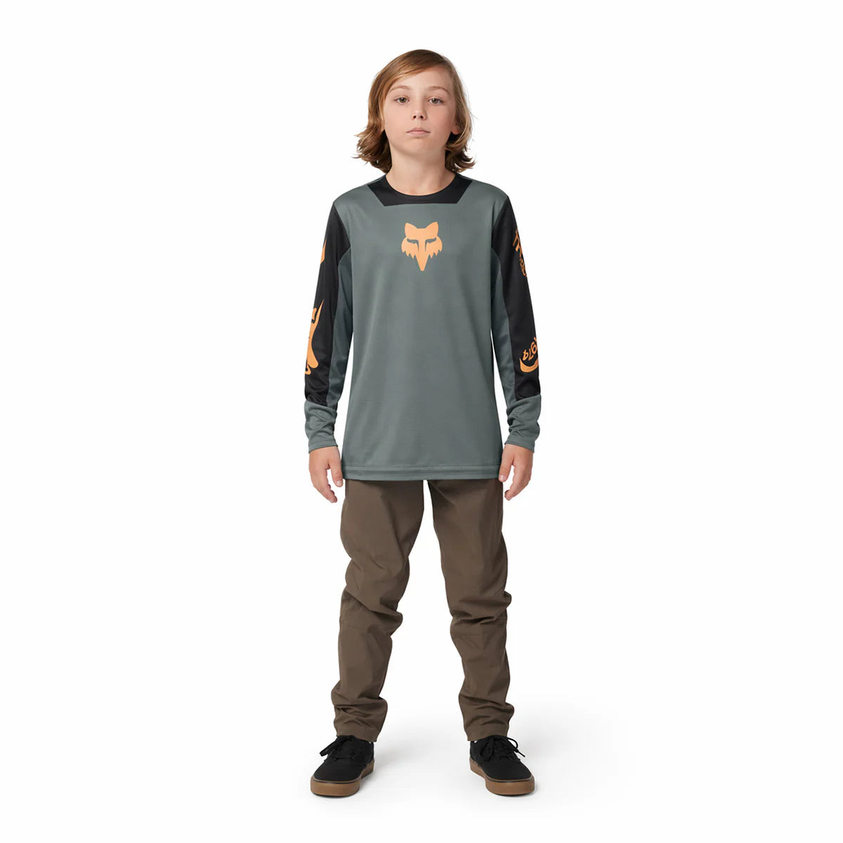 Jersey FOX Defend Ls Creation Joven