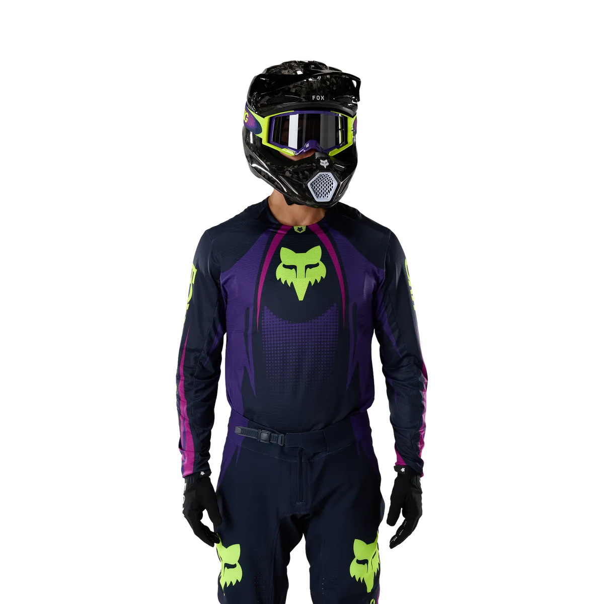 Jersey FOX 360 Temper Morado