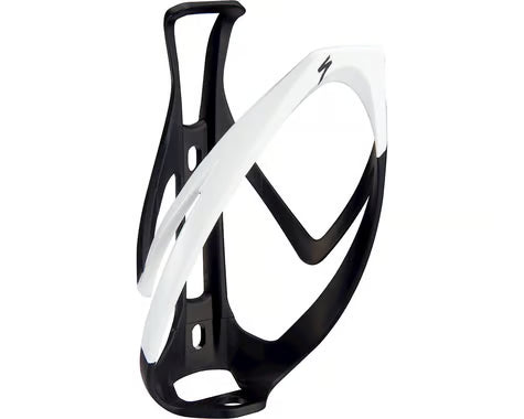 Portabotellas especializado Rib Cage II (negro mate/blanco)