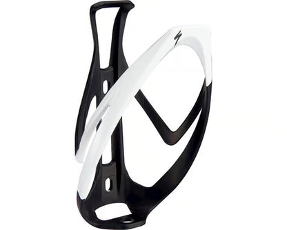 Portabotellas especializado Rib Cage II (negro mate/blanco)