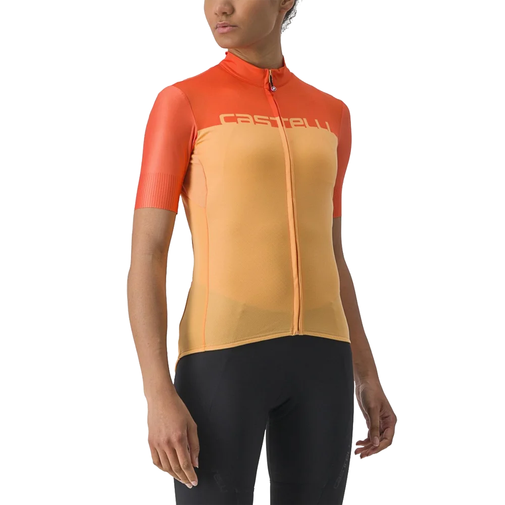CASTELLI Maillot Velocissima Mujer naranja