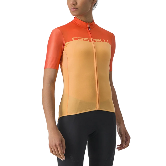 CASTELLI Maillot Velocissima Mujer naranja