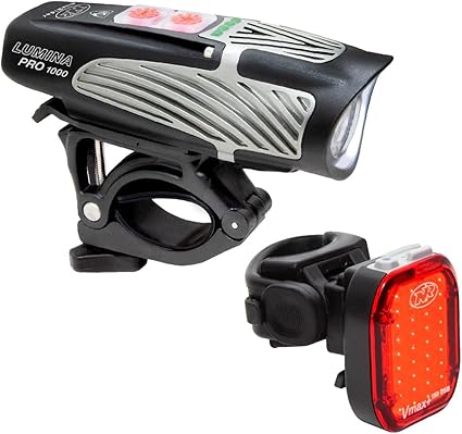 Combo de Lámparas NiteRider Lumina Pro 1000 y Vmax 150