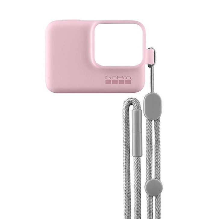 Funda Silicon GOPRO con Correa Rosa