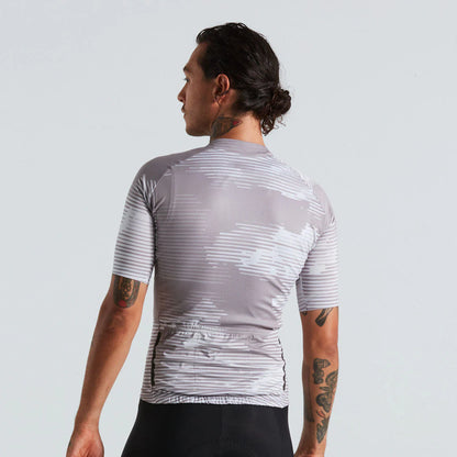 SL BLUR JERSEY SS MEN SIL