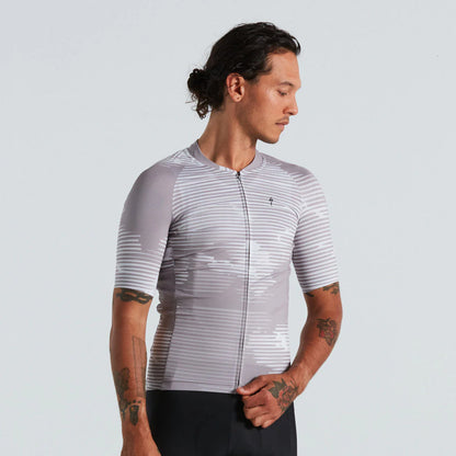 SL BLUR JERSEY SS MEN SIL