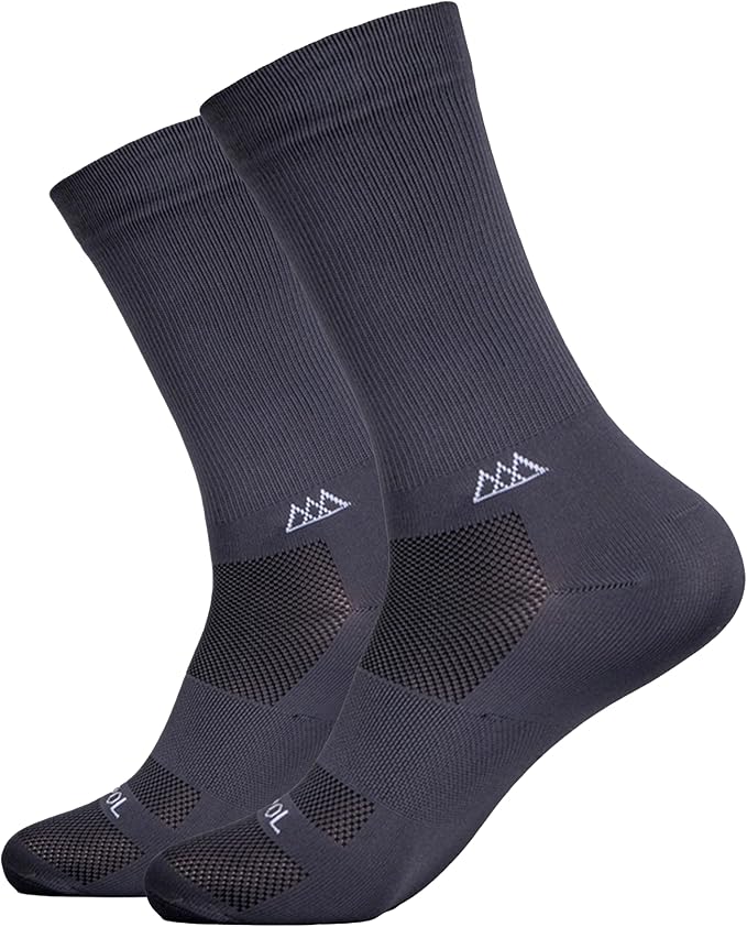 Calcetas deportivas Huizapol Pro Unisex Gris oscuro