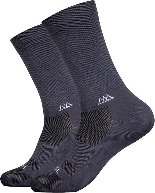 Calcetas deportivas Huizapol Pro Unisex Gris oscuro