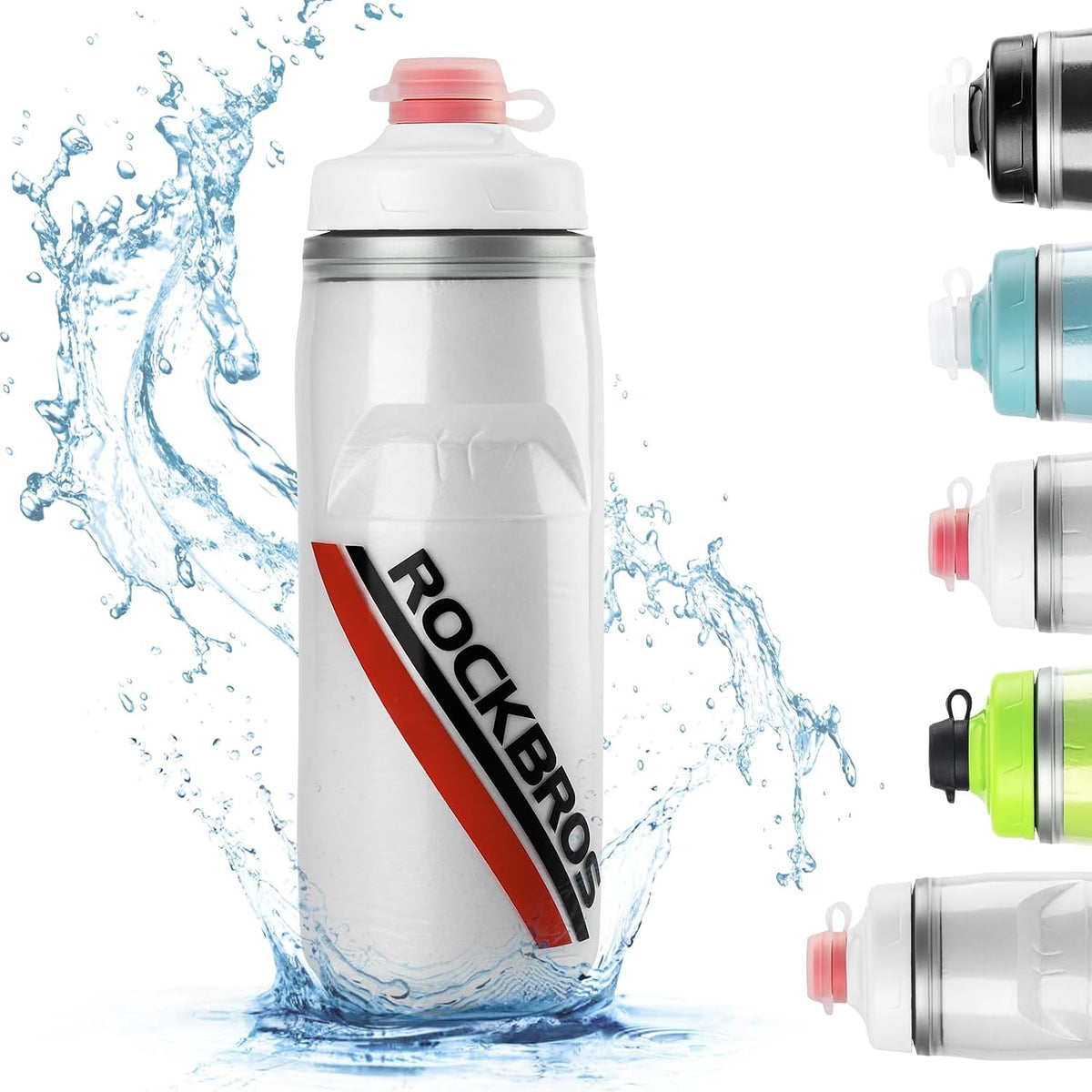 ROCKBROS - Botella de agua aislada