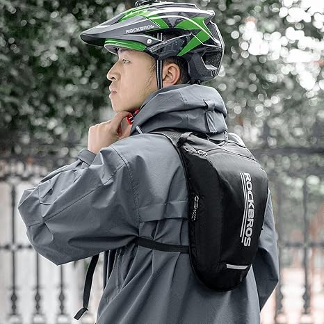 ROCKBROS Mochila de hidratación con vejiga de agua de 2 litros