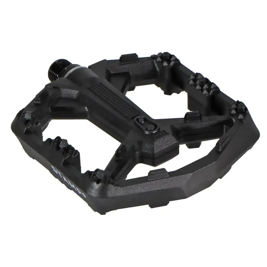 PEDALES CRANKBROTHERS STAMP 0 NEGRO CHICO