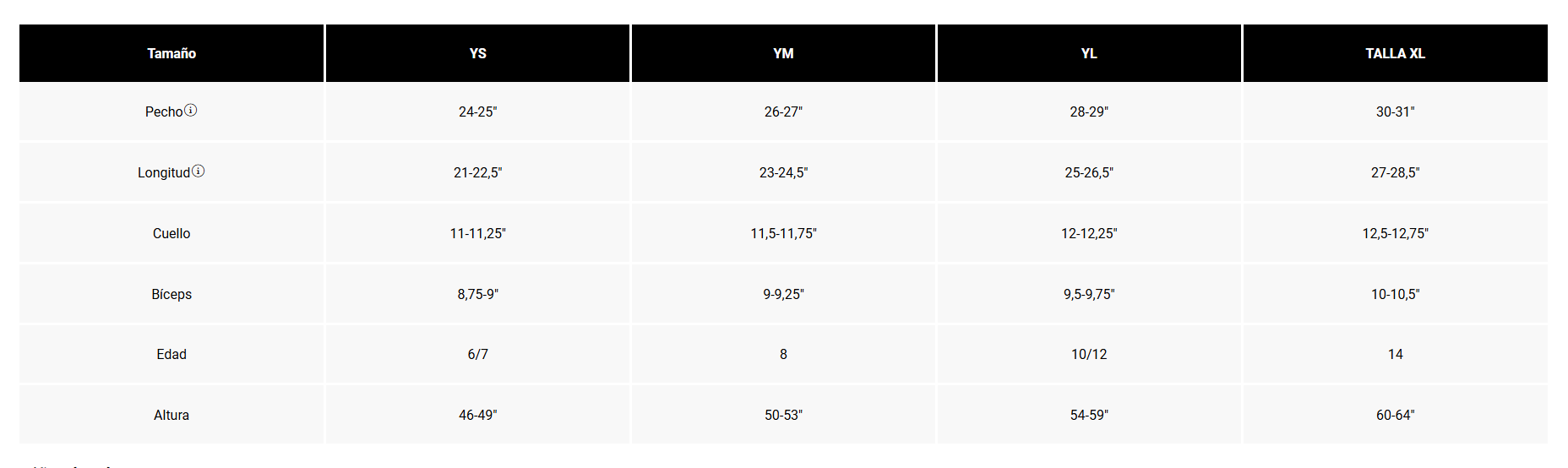 Jersey  Juvenil 180 Blackout