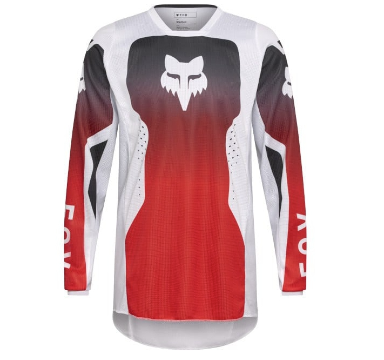 Jersey Fox 180 Shield Color Rojo Fluor