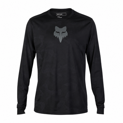 Jersey Fox Ranger TruDri™ Manga Larga Negro
