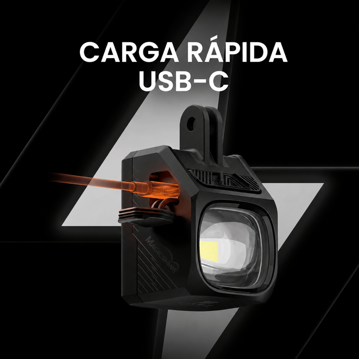 LAMPARA MAGICSHINE DELANTERA USB 1,700 LM