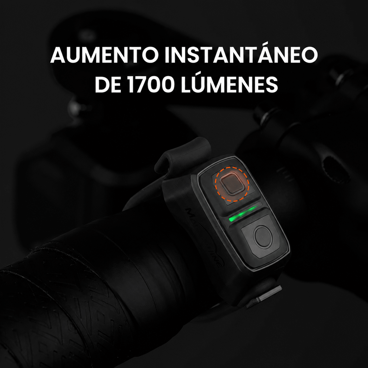 LAMPARA MAGICSHINE DELANTERA USB 1,700 LM