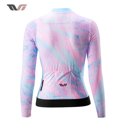 ROCKBROS Cycling Jersey Top Comfort Long Sleeve Women's Bike Bicycle Shirt