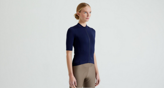 PRIME JERSEY SS WMN DKNVY SOLID L