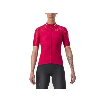 JERSEY CASTELLI PEZZI MUJER ROJO PERSIAN