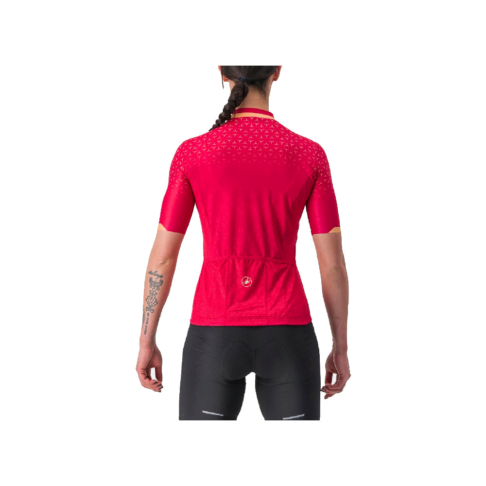 JERSEY CASTELLI PEZZI MUJER ROJO PERSIAN