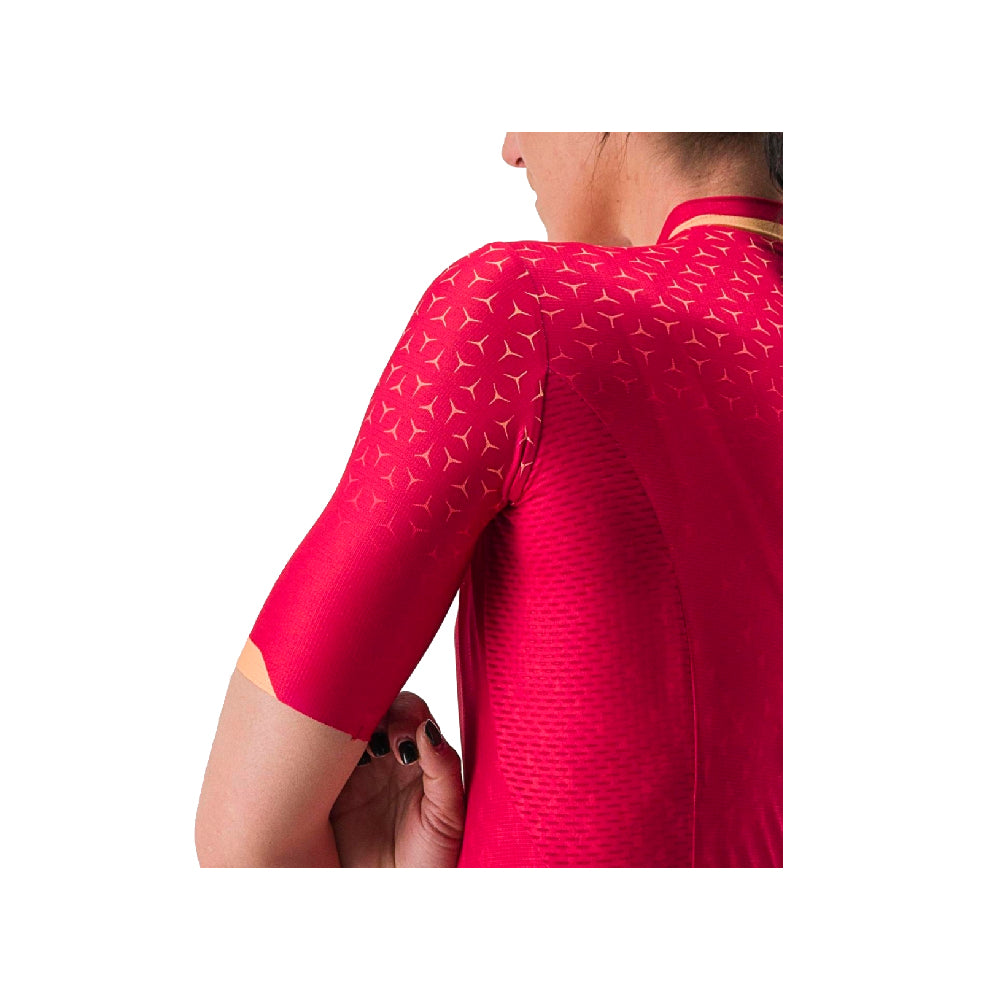 JERSEY CASTELLI PEZZI MUJER ROJO PERSIAN