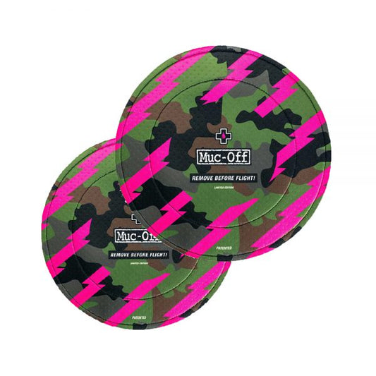 MUC-OFF PROTECTORES DE FRENOS DE DISCO – CAMUFLAJE