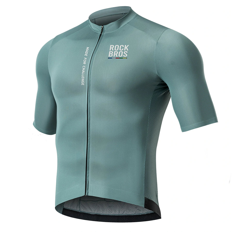 Jersey ROCKBROS ROAD TO SKY azul grisaceo