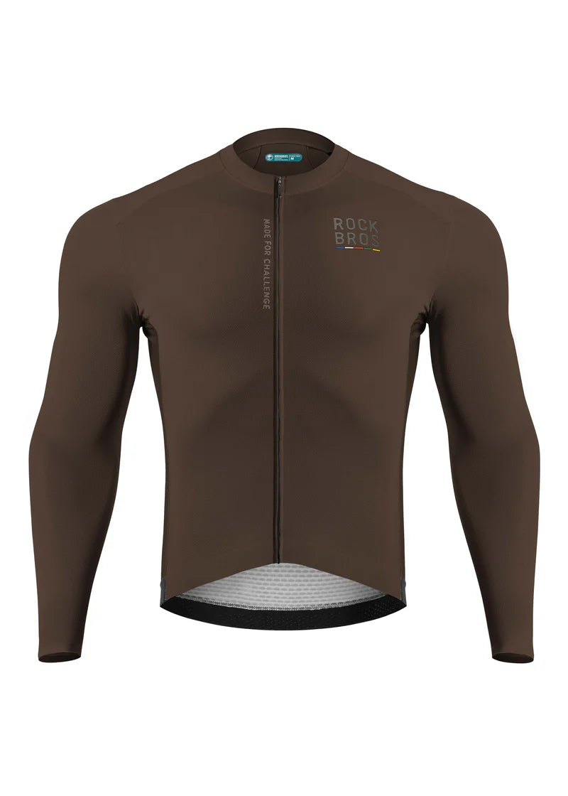 Maillot de ciclismo de manga larga Road to Sky Pro para hombre | ROCKBROS