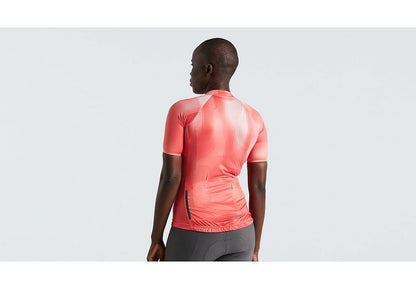 SL AIR DISTORTION JERSEY SS WMN VIVCRL