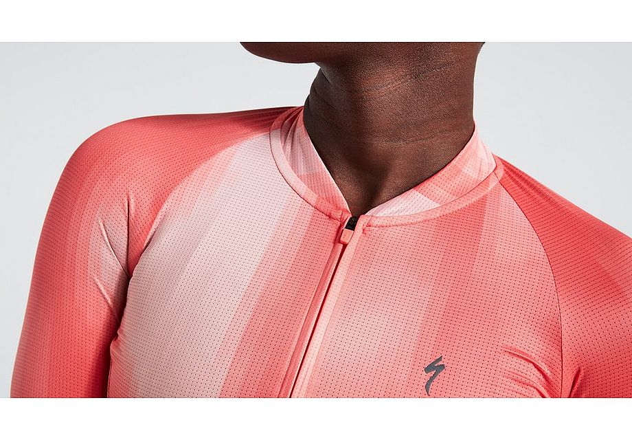 SL AIR DISTORTION JERSEY SS WMN VIVCRL
